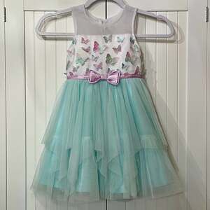 Jona Michelle Butterfly Tulle Tutu Party Dress